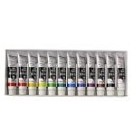 ターナー色彩 アクリルガッシュ （11ml） 12色スクールセット