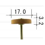 アルゴファイル 松風 シリコンホイール Ｍ2 品番：M2-5 粒度#360 (柔らかい)