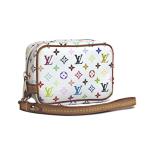 Yahoo! Yahoo!ショッピング(ヤフー ショッピング)ルイヴィトン LOUIS VUITTON モノグラム マルチカラー ホワイト 白 トゥルース ワピティ ポーチ 小物入れ M58033