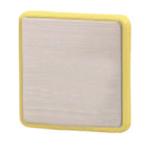 R形マグネット補助板 Tタイプ LL マスタード 1個価格 ※メーカー取寄品 シロクマ C-480T