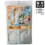 断熱カーテンライナー 採光タイプ (クリア) 100cmx200cm 2枚入 取寄品 明和グラビア KL-1020CL