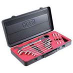 Pro-Auto10本組フレックスロックギアレンチ(メタルケース入り) SEK(スエカゲ) FLG-10S