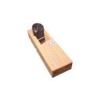 細工キワ鉋（白樫）24mm 4寸台【青鋼