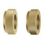 転造ローレツトE型駒 アヤ目(2個1組)荒目 ピッチ1.5mm 取寄品 スーパーツール KNE15RL