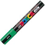 サインペン ポスカ 1.8〜2.5mm PC-5M 緑 取寄品 三菱鉛筆 PC5M.6