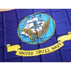 フラッグ 旗 タペストリー 米軍 ミリタリー (US NAVY)  85x150cm 【レターパックOK】（ARMY NAVY 壁 飾り 男前インテリア雑貨 ガレージング）