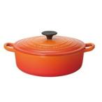 ルクルーゼ(ル・クルーゼ) ココットジャポネーズ 25052 24cm オレンジ (LE CREUSET)