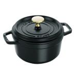 ストウブ（STAUB） ピコ・ココット ラウンド 14cm ブラック 40509-476