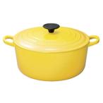 ルクルーゼ（ル・クルーゼ） ココットロンド 24cm レモン （LE CREUSET）