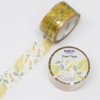 SAIEN. вдавлено . прозрачный лента mimo The 20mm / цветок рвется руками прозрачный лента PET материалы ... шелушение ...
