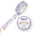 SAIEN золотая рыбка . фейерверк 15mm маскировочная лента / золотая рыбка фейерверк лето рисунок форель tekamiiso блокнот декоративный элемент 