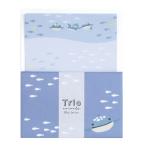  Trio аквариум Mini письмо Gin Bay The me/ море . живое существо retase бумага для писем конверт . письмо labo зажим 