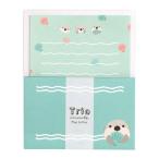 トリオ水族館 ミニレター ラッコ / 