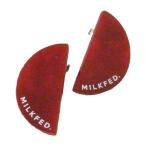 Yahoo! Yahoo!ショッピング(ヤフー ショッピング)セール ピアス MILKFED. ミルクフェド ハーフムーン イヤリング HALF MOON EARRING 03163017 アクセサリー ピアス