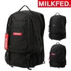 ショッピングリュック リュック 最安カラー ミルクフェド 正規品 MILKFED 大容量 通学 NEO BIG BACKPACK BAR 03182085 バックパック 黒 ノートパソコン 赤