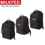 リュック 最安カラー ミルクフェド バックパック MILKFED ブラック 黒 NEO BIG BACKPACK メンズ レディース 103212053007