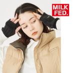 アームウォーマー 手袋 手ぶくろ レディース ミルクフェド MILKFED LOGO ARM WARMER 103233054008 ハンドウォーマー