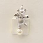 Yahoo! Yahoo!ショッピング(ヤフー ショッピング)真珠 パールブローチ アコヤ真珠 7mm-7.5mm ホワイトカラー クマ 動物シリーズ シルバー パール タイタック ブローチ 13296
