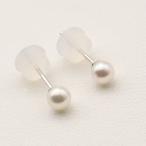 真珠 パール ピアス あこや真珠 パールピアス 3.5mm-4mm ベビーパール アコヤ本真珠 カジュアル 13418