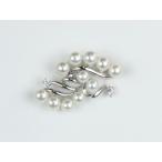 真珠パールブローチ