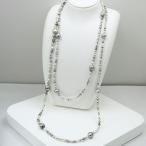黒蝶真珠 11.5mm バロックミックスネックレス