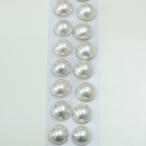 真珠 パール ペアー ルース マベ真珠 18mm レインボーカラー パールイヤリングかスタッドピアス マベパール 冠婚葬祭 カジュアル フォーマル 15734