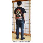 日本 Tシャツ M 昇り鯉 092990