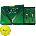 新作 2024年モデル ダンロップ SRIXON スリクソン TRI STAR トライスター ゴルフボール 1ダース 12球入り プレミアムパッションイエロー 有賀園 ゴルフ