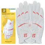  новый продукт 2025 год модели Bridgestone женский ULTRA GRIP LADY Ultra рукоятка reti обе рука для Golf перчатка GL25L2 WP белый / розовый 