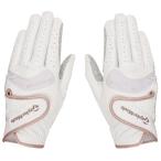  распродажа! 2024 год модели TaylorMade женский Inter Cross 3.0 пара обе рука для Golf перчатка UN154 U26232 WHITE/PINK иметь .. Golf 