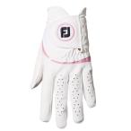  распродажа! foot Joy женский WeatherSof weather sof Golf перчатка FGWFW WP белый / розовый 2023 год модели Golf 