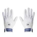  новый продукт 2025 год модели foot Joy женский eComforti- комфорт обе рука для Golf перчатка FGLE25 WS белый / Sky голубой 