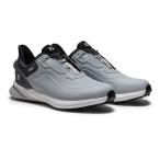 ショッピング新作 新作 2026年モデル フットジョイ メンズ PRO/SL BOA プロSL ボア スパイクレス ゴルフシューズ 56954 グレー/ホワイト ゴルフ