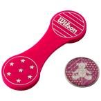 2024 год модели Wilson Wilson BEAR Bear силикон значок WBCM-2418 розовый Golf 