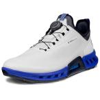 ショッピング安 セール♪ 2025年モデル エコー メンズ BIOM C4 BOA バイオム C4 ボア スパイクレス ゴルフシューズ 130424 61109 WHITE/VIRTUAL 有賀園 ゴルフ