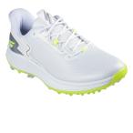 セール♪ 2025年モデル SKECHERS スケッチャーズ メンズ GO GOLF BLADE GF SLIP-INS ブレード GF スパイクレス ゴルフシューズ 214090 WYL ホワイト/イエロー