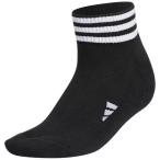  распродажа! Adidas женский Logo Jaguar dos Lee полоса s лодыжка носки MGR64 HT5778 черный / белый одежда для гольфа 2023 год модели иметь ..