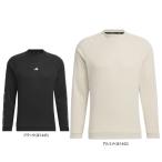 * распродажа! Adidas унисекс ULTIMATE365 с изнанки флис длинный рукав вырез лодочкой тянуть over KRK30 2024 год модели одежда для гольфа осень-зима модель 50%OFF специальная цена 