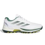 新作 アディダス メンズ ADIZERO ZG 25 スパイクレス ゴルフシューズ NLC98 IH0933 フットウェアホワイト/カレッジグリーン/イエロー