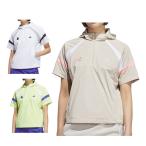  новый продукт Adidas женский половина Zip короткий рукав f-ti- жакет QD442 Golf одежда 2026 год осень-зима модель Golf 