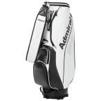 2024年モデル アドミラル 軽量 キャディバッグ ADMG4AC4 00 ホワイト 有賀園 ゴルフ