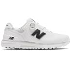 新作 2025年モデル ニューバランス ユニセックス FuelCell 3000 BOA フューエルセル 3000 v1 ボア スパイクレス ゴルフシューズ UGB3000F WHITE/BLACK 有賀園