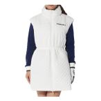 ◆セール♪ フィラ レディース 中綿 フルジップ ノースリーブ ワンピース 794-242 2024年モデル ゴルフウェア 秋冬モデル 50％OFF 特価 有賀園 ゴルフ