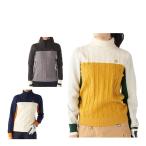  распродажа! filler женский распределение цвета переключатель длинный рукав mok шея свитер 795-705 одежда для гольфа 2025 год осень-зима модель иметь .. Golf 