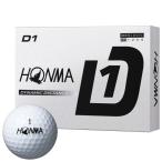  распродажа! Honma Golf D1 мяч для гольфа 1 дюжина 12 лампочка ввод белый 2024 год модели Golf 