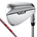 ショッピング新作 新作 2024年モデル PING ピン s159 ハイドロパールクローム仕上げ ウェッジ 46〜56° N.S.PRO MODUS3 TOUR 105 スチールシャフト 有賀園 ゴルフ