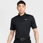 新作 ナイキ NIKE メンズ Dri-FIT ソリッド ゴルフ 半袖 ポロシャツ FZ7482 010 ブラック 2025年春夏モデル 有賀園 ゴルフ
