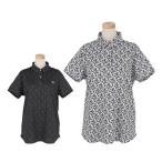 セール♪ セントアンドリュース レディース モノグラム柄 半袖 ポロシャツ 043-5160556 ゴルフウェア 2025年春夏モデル 30％OFF 有賀園 ゴルフ