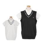 ショッピング新作 新作 セントアンドリュース レディース 12G 天竺 Vネック ニット ベスト 043-6173252 ゴルフウェア 2026年春夏モデルゴルフ