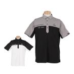 セール♪ ピンゴルフ メンズ 格子メッシュ 半袖 ポロシャツ 621-5160203 ゴルフウェア 2025年春夏モデル 50％OFF 特価 ゴルフ